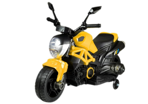Motocicletă electrică GTM1188 Galben, 6V, Ideală pentru Copii [1]