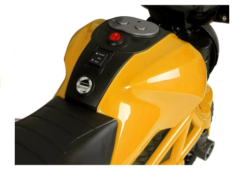 Motocicletă electrică GTM1188 Galben, 6V, Ideală pentru Copii [5]