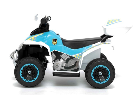 Atv Electric de Poliție pentru Copii GTS1188-A, Alb [3]