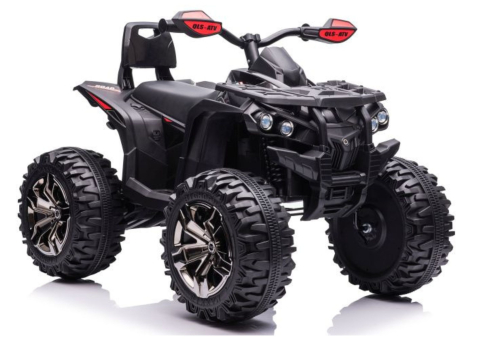 Vehicule electrice copii - ATV Electric Quad QLS-3288 Black, Negru