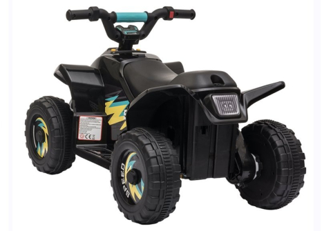 Atv Electric pentru Copii Quad XMX612, Negru, autonomie 2 ore [3]