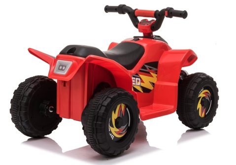 ATV Electric pentru Copii Quad XMX612 Red, Motor 35W, Roți cu Bandă de Cauciuc [5]