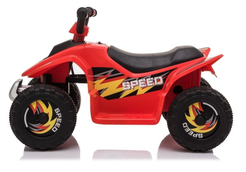 ATV Electric pentru Copii Quad XMX612 Red, Motor 35W, Roți cu Bandă de Cauciuc [4]