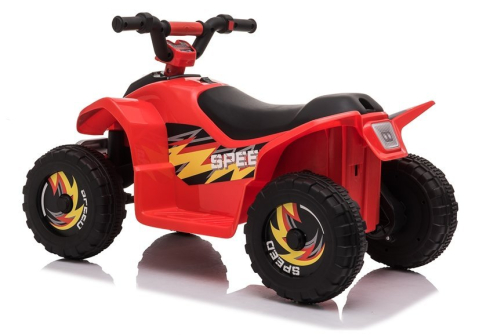 ATV Electric pentru Copii Quad XMX612 Red, Motor 35W, Roți cu Bandă de Cauciuc [3]