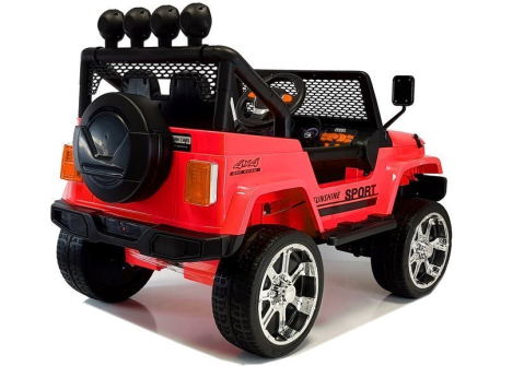 Mașinuță electrică Jeep S2388 Alb, 4x45W, Baterie 12V [1]