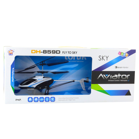 Elicopter cu telecomanda Aviator DH-859D LED 360 grade, 14 ani+ [3]