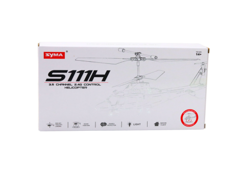 Elicopter cu telecomanda Syma S111H Gyroscope Rosu, 14 ani+ [3]