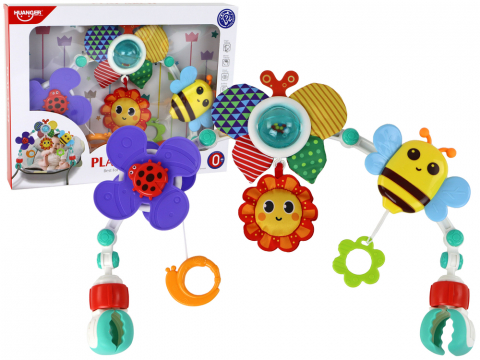 Interactive, educative si muzicale - pandantiv-patut-carucior-leagan-animalute-insecte-cu-arc-0plus-Bebelul