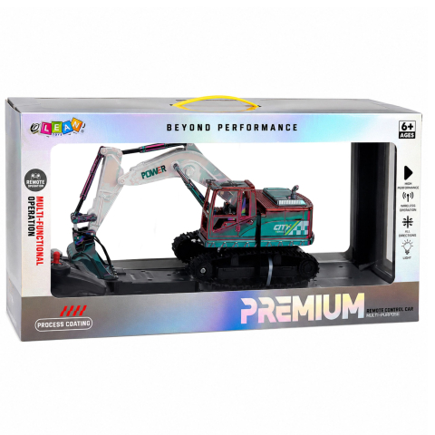 Excavator cu telecomanda Chameleon cu brat mobil 1:14, 6 ani+ [5]