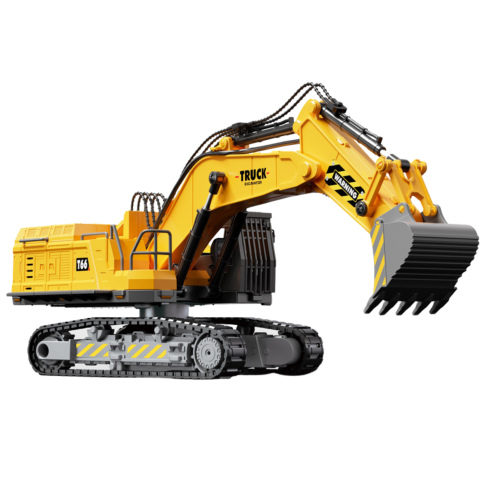 Excavator cu telecomanda DIY de asamblat 133 piese, 8 ani+ [1]