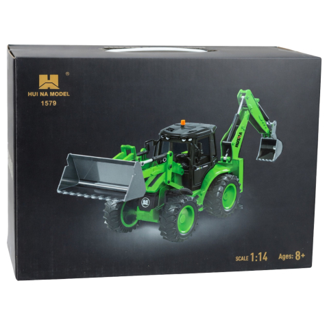 Excavator cu telecomanda Huina 1:14 cu lumini si sunete, 8 ani+ [7]