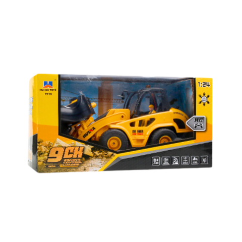 Excavator cu telecomanda Huina Buldozer 1:24, 8 ani+ [3]