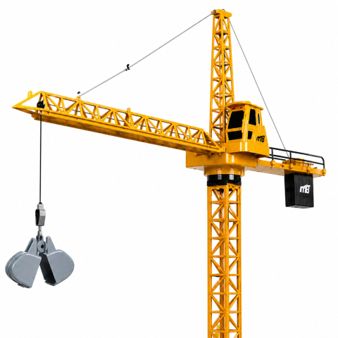 Excavator cu telecomanda macara de constructii 71 cm, 3 ani+ [2]