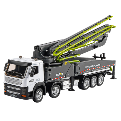 Excavator cu telecomanda pompa de beton Huina 1:18, 8 ani+ [1]