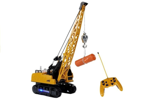 Excavator cu telecomanda si brat mobil cu lumini, 3 ani+ [1]