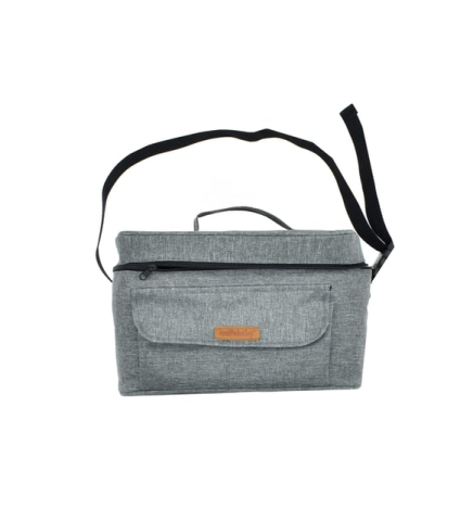 Geanta termos pentru bebelusi MollsBaby gri compartimentata [2]