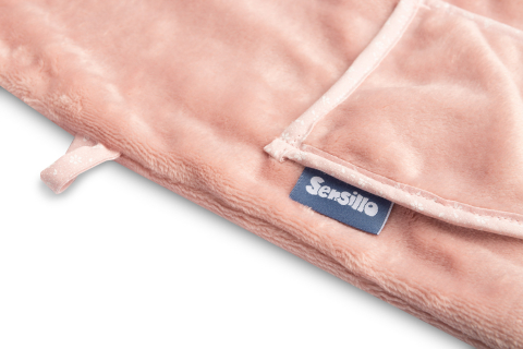 Halat de baie Soft Teddy Bear Dirty Pink – cu gluga si urechi [2]