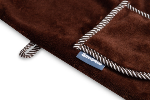 Halat de baie Soft Teddy Bear BROWN – cu gluga si urechi 1-2 ani [2]