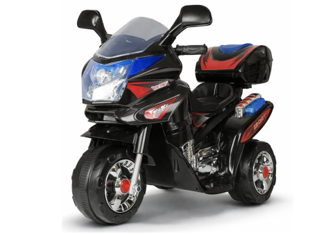 Motocicletă electrică pentru copii HC8051 Black, 6V, Negru [1]