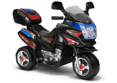 Vehicule electrice copii - Motocicletă electrică pentru copii HC8051 Black, 6V, Negru