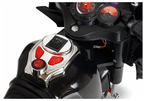 Motocicletă electrică pentru copii HC8051 Black, 6V, Negru [5]