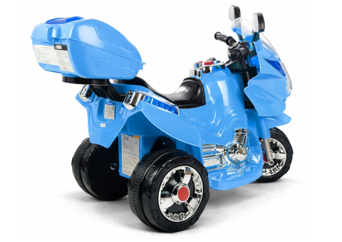 Motocicletă Electrică pentru Copii HC8051 Albastru, Faruri și Panou Muzical [3]