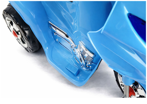 Motocicletă Electrică pentru Copii HC8051 Albastru, Faruri și Panou Muzical [4]