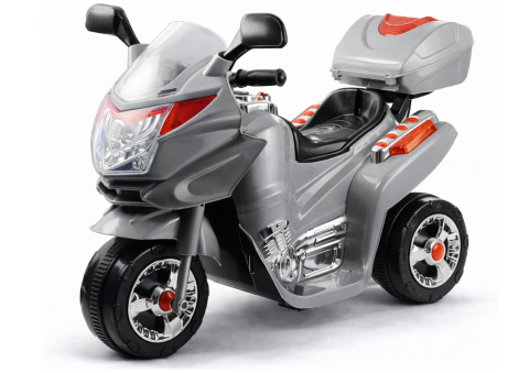 Motocicletă Electrică HC8051 Argintiu, Design Modern, Lumină și Sunete [1]