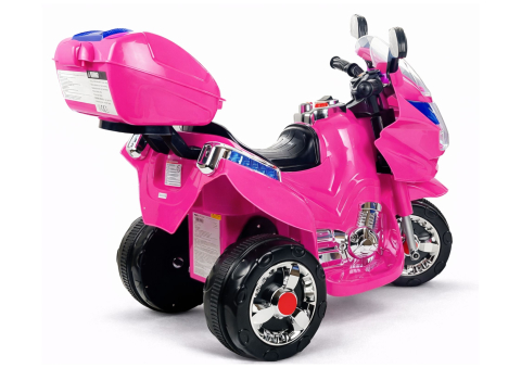 Motocicletă Electrică pentru Copii HC8051 Roz, cu Faruri și Sunete [3]