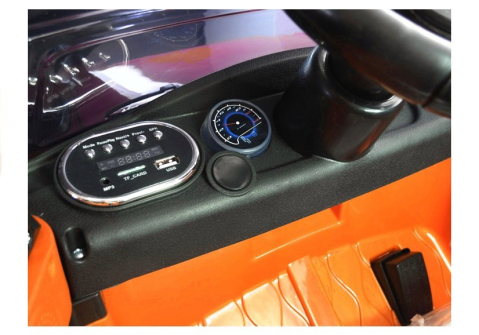 Mașinuță Electrică HL1638 Orange - Portocaliu Vibrant [7]