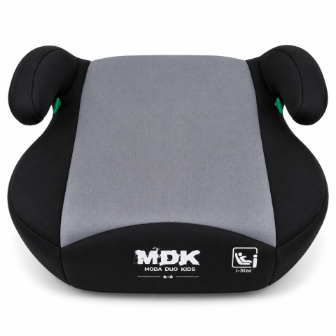 Inaltator auto copii MDK OG105A cu ISOFIX, i-Size ECE R129/04, 125-150 cm, 22-36 kg, negru/gri [1]