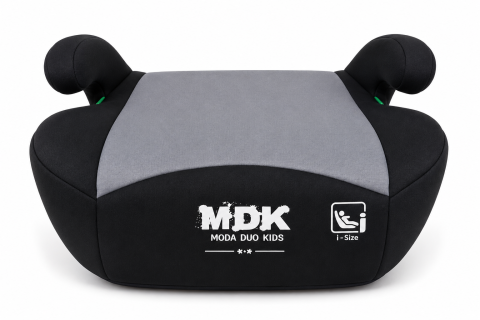 Inaltatoare auto - Inaltator auto copii MDK OG105A cu ISOFIX, i-Size ECE R129/04, 125-150 cm, 22-36 kg, negru/gri