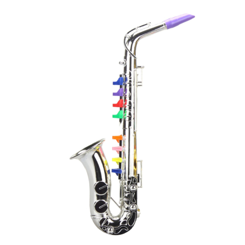 Instrument muzical pentru copii - saxofon argintiu [1]