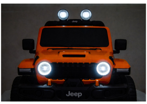 Mașină electrică Jeep Rubicon 4x4 DK-JWR556, 24V, Portocaliu [15]