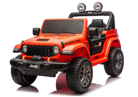 Mașină electrică Jeep Rubicon 4x4 DK-JWR556, 24V, Portocaliu [1]