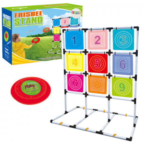Jucarii Copii - joc-indemanare-frisbee-discuri-exterior-interior-3ani-Bebelul