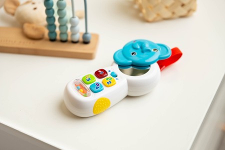 Jucarie educationala Telefon Elefant cu muzica [9]