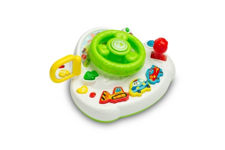 Jucarie volan educativ pentru copii - Steering Wheel, MULTICOLOR, 18 luni + [1]