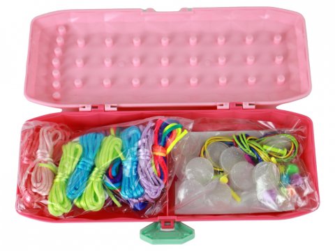 Kit pentru confecționarea bratarilor cutie ROZ [1]