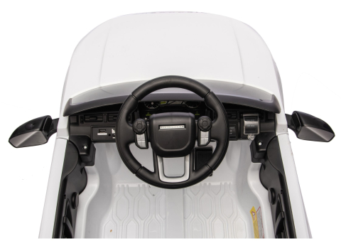 Mașinuță electrică Land Rover Discovery DLS-K06, Alb [13]