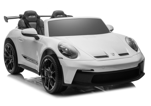Masinute electrice - Masinuta Electrica DK-P911 Porsche GT3 24V Alba 3 ani+