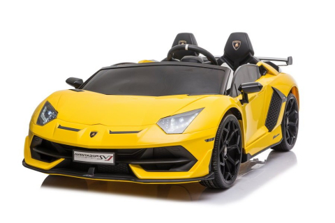 Masinuta electrica Lamborghini Aventador SX2028 Galben 3 ani+ [2]