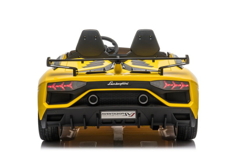 Masinuta electrica Lamborghini Aventador SX2028 Galben 3 ani+ [3]