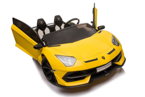 Masinuta electrica Lamborghini Aventador SX2028 Galben 3 ani+ [8]