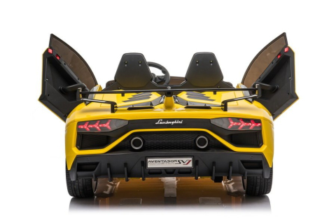 Masinuta electrica Lamborghini Aventador SX2028 Galben 3 ani+ [7]