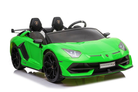Masinuta electrica Lamborghini Aventador SX2028 Verde 3 ani+ [5]