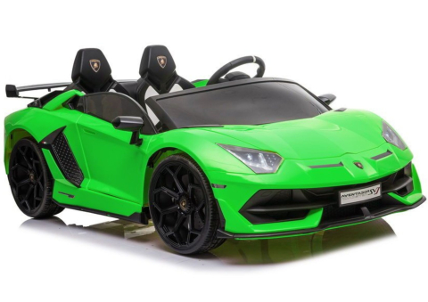 Masinute electrice - Masinuta electrica Lamborghini Aventador SX2028 Verde 3 ani+