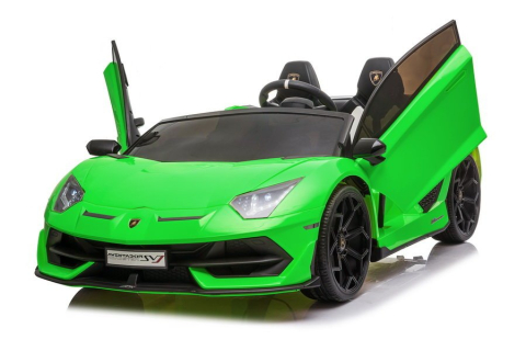 Masinuta electrica Lamborghini Aventador SX2028 Verde 3 ani+ [7]