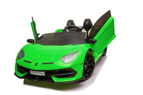 Masinuta electrica Lamborghini Aventador SX2028 Verde 3 ani+ [9]
