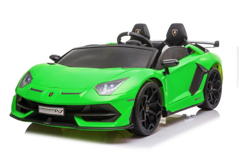 Masinuta electrica Lamborghini Aventador SX2028 Verde 3 ani+ [2]